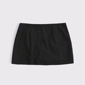 Abercrombie & Fitch Black Mini Skort